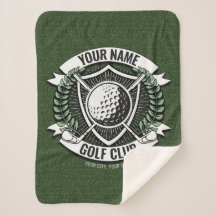Nome Personalizado Golfer Golf Club Turf Clubhouse