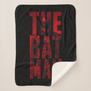 Cobertor Sherpa O Batman Typografia Cutout