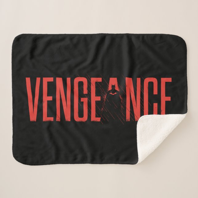 Cobertor Sherpa O Batman Vengeance Silhouette (Frente (Horizontal))