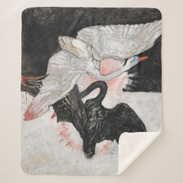 Cobertor Sherpa O Cisne, n.o 2 | Hilma af Klint |