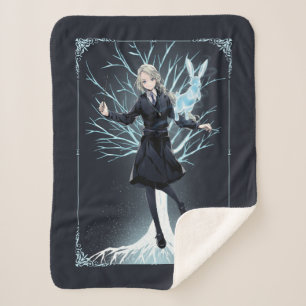Cobertor Sherpa O Coelho da Anime Luna Lovegood Patronus