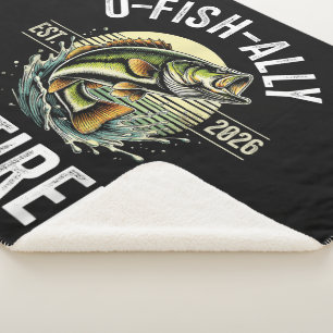 Cobertor Sherpa O-Fish-Almente Aposentado 2026 Pescador Pesca