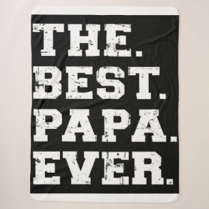 Cobertor Sherpa O Melhor Papai Nunca Pai de amor