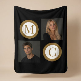 Cobertor Sherpa O Modo Como Somos Foto de Casal Personalizada Mono