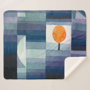 Cobertor Sherpa O prendedor do outono   Paul Klee  