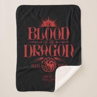 Cobertor Sherpa O Sangue do Dragão É Espesso