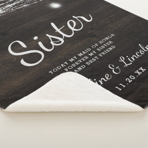 Cobertor Sherpa Oak Ridge Rustic à Irmã Coitada Sensível