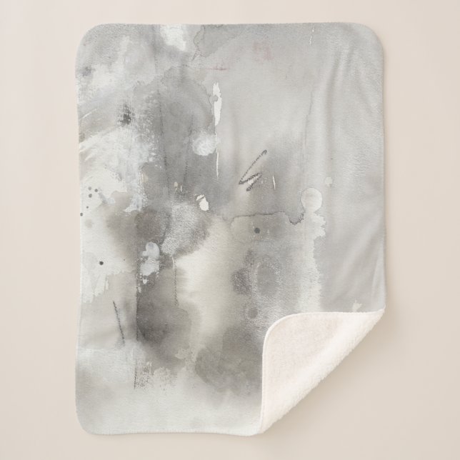 Cobertor Sherpa Objetos Místicos - Cinzas (Frente)