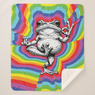 Cobertor Sherpa Obra-Prima do Sapo Zen