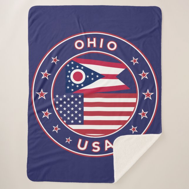 Cobertor Sherpa Ohio (Frente)