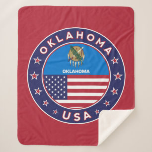 Cobertor Sherpa Oklahoma