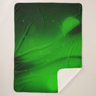 Cobertor Sherpa Onda de Emerald