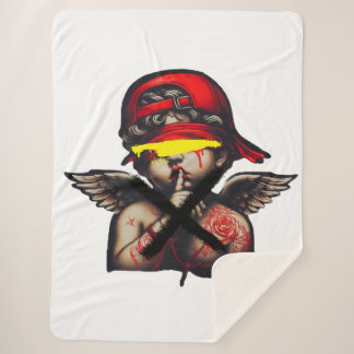 COBERTOR SHERPA ONLY GOD CAN JUDGE ME