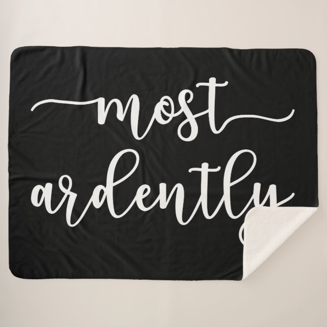 Cobertor Sherpa Orgulho E Preconceito, Sr. Darcy - Mais Ardentemen (Frente (Horizontal))