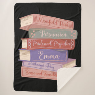 Cobertor Sherpa Os Romances de Jane Austen V