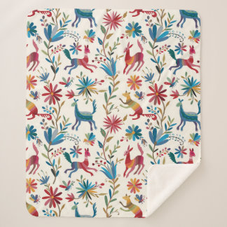 Cobertor Sherpa Otomi Inspirou Design