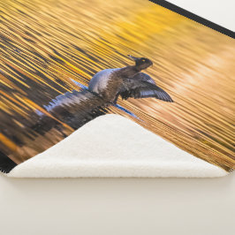 Cobertor Sherpa Ouro de um lago ouro