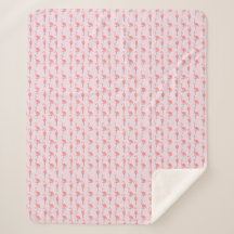 Padrão Aleatório de Pássaro Flamingo Rosa