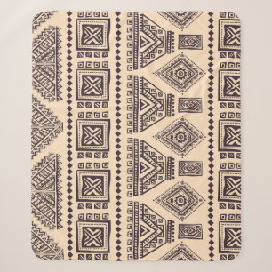 Cobertor Sherpa Padrão comercial tribal, étnico, vintage