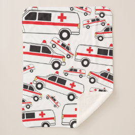 Cobertor Sherpa Padrão de Ambulância