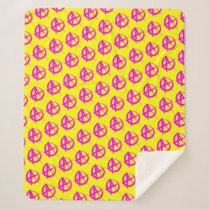 Cobertor Sherpa Padrão de Anarquia