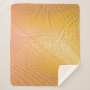 Cobertor Sherpa Padrão de gradiente mínimo. Design de Cobrir de To