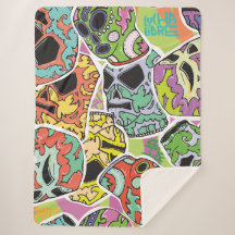 Padrão de produtos de tecido de luta livre fã Lich