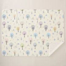 Padrão Escandinavo da Floresta Sem Olhos