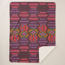 Padrão étnico com elementos indianos