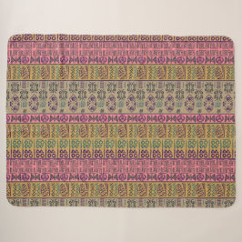 Cobertor Sherpa Padrão Étnico Tribal