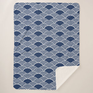 Cobertor Sherpa Padrão japonês Sherpa Blanket