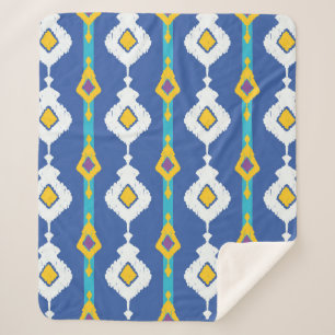 Cobertor Sherpa Padrão perfeito Ikat