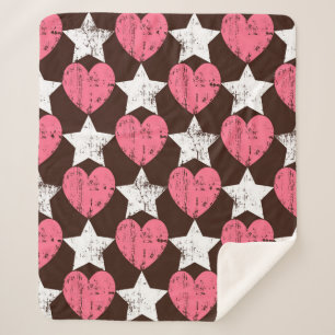 Cobertor Sherpa Padrão retrorreflector perfeito. Textura com rosc