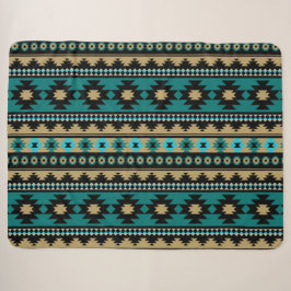 Cobertor Sherpa Padrão Tribal Étnico