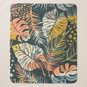 Cobertor Sherpa padrão uniforme de abstrato criatividade com p tr