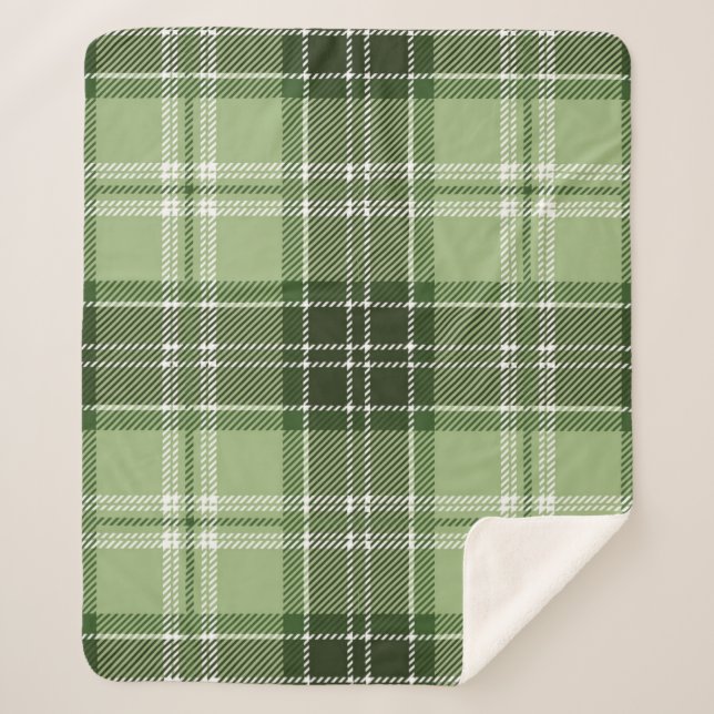 Cobertor Sherpa Padrão verificado (Frente)