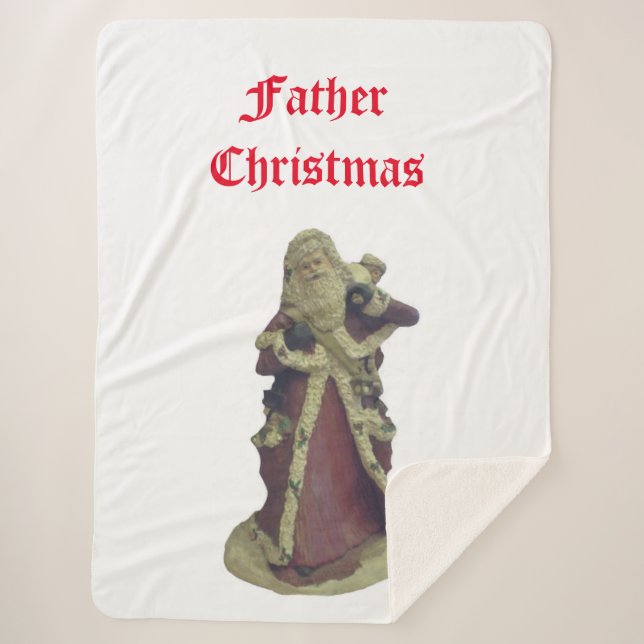 COBERTOR SHERPA "PAI NATAL" (Frente)