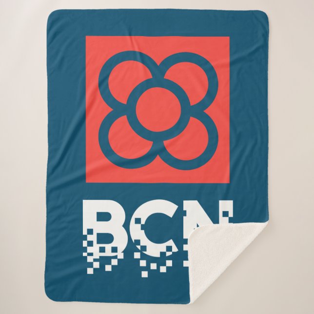 Cobertor Sherpa Panot BCN (Frente)