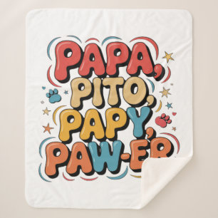 Cobertor Sherpa Papa Pito Pappy Pawer