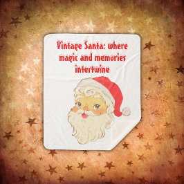 Cobertor Sherpa Papais noeis de época: onde mágica e memórias se e