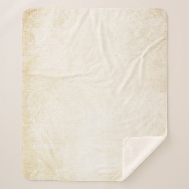 Cobertor Sherpa Papel kraft antigo: fundo texturizado (Frente)