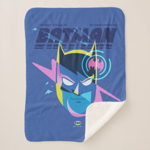 Cobertor Sherpa Para Sempre, Batman Acende Gráfico Da Cabeça