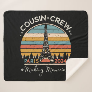 Cobertor Sherpa Paris França Criando Memórias 2024