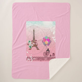 Cobertor Sherpa Paris Inspired Sherpa Blanket