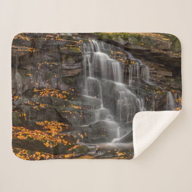 Cobertor Sherpa Parque Estadual de Blackwater Falls (Frente (Horizontal))