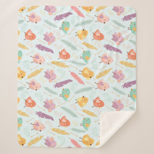 Cobertor Sherpa Pássaros Bons