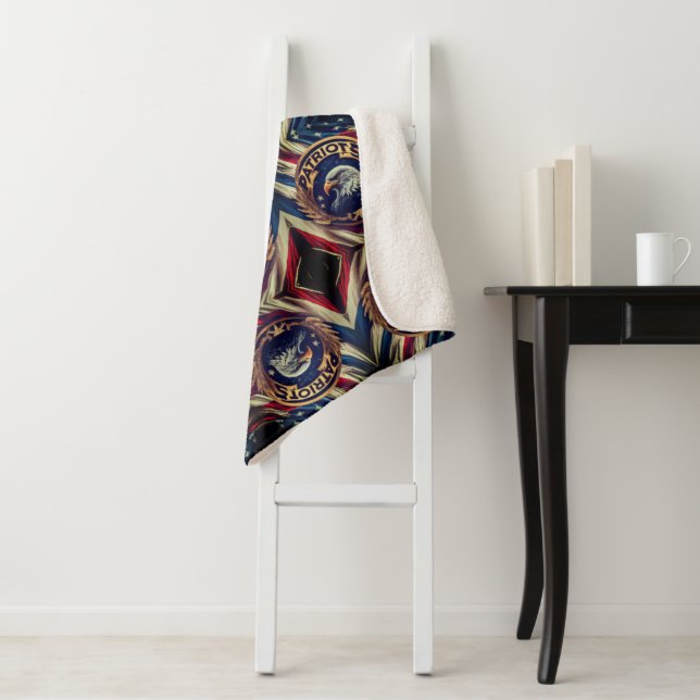 Cobertor Sherpa Patriotas (In Situ)