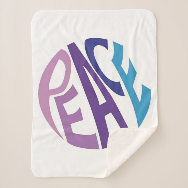 COBERTOR SHERPA PAZ (Frente)
