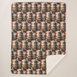 Cobertor Sherpa "Paz Oriental"