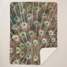 Cobertor Sherpa Peacock Style Blanket Large